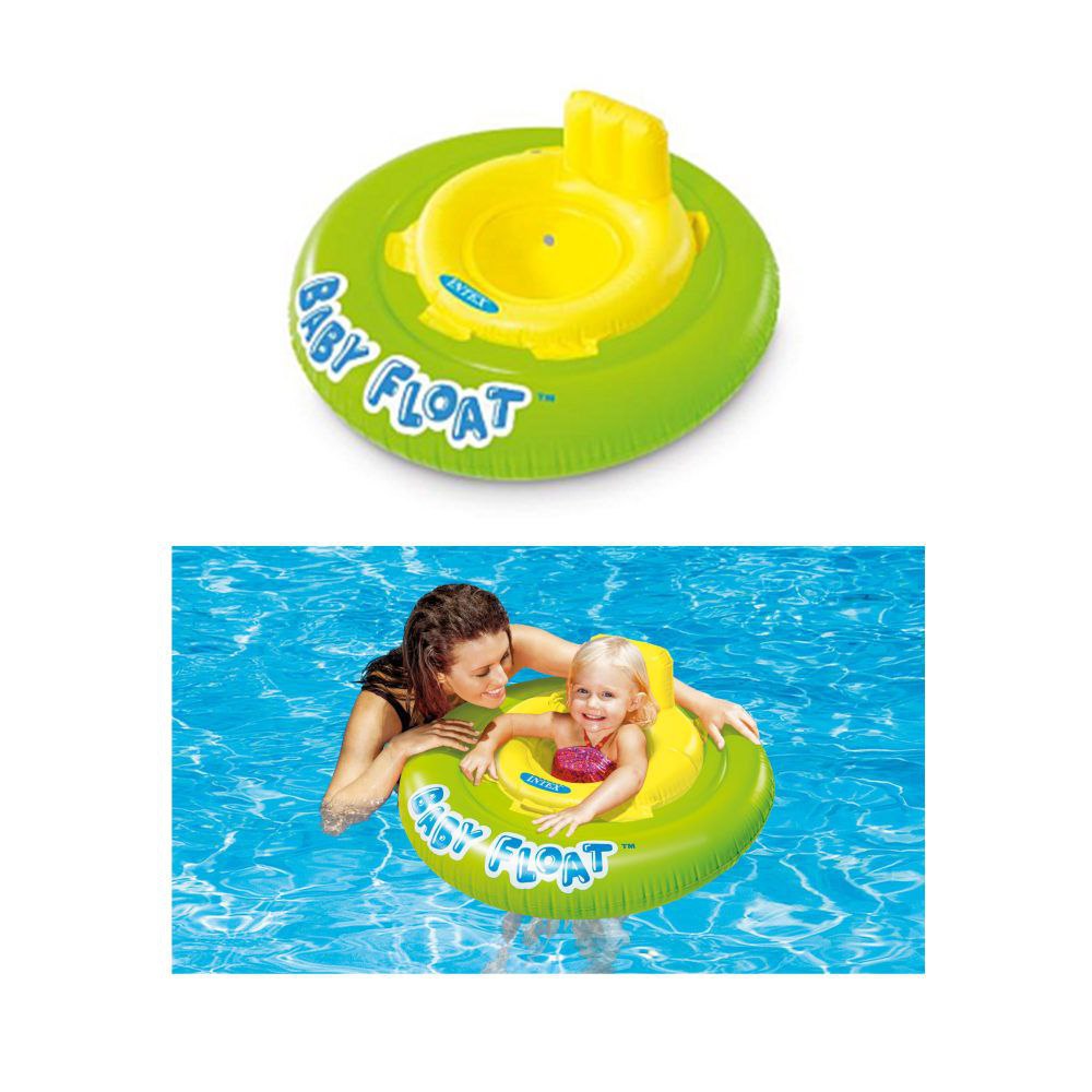 

Надувной круг Intex Baby Float с трусами, 76см, 1-2лет, 56588, Красный, Baby Float