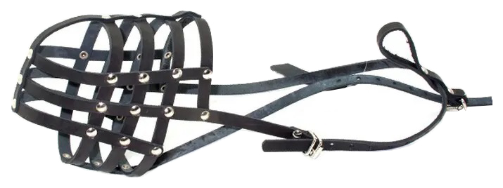 Намордник Дягилев No. 36, черный, сетчатый