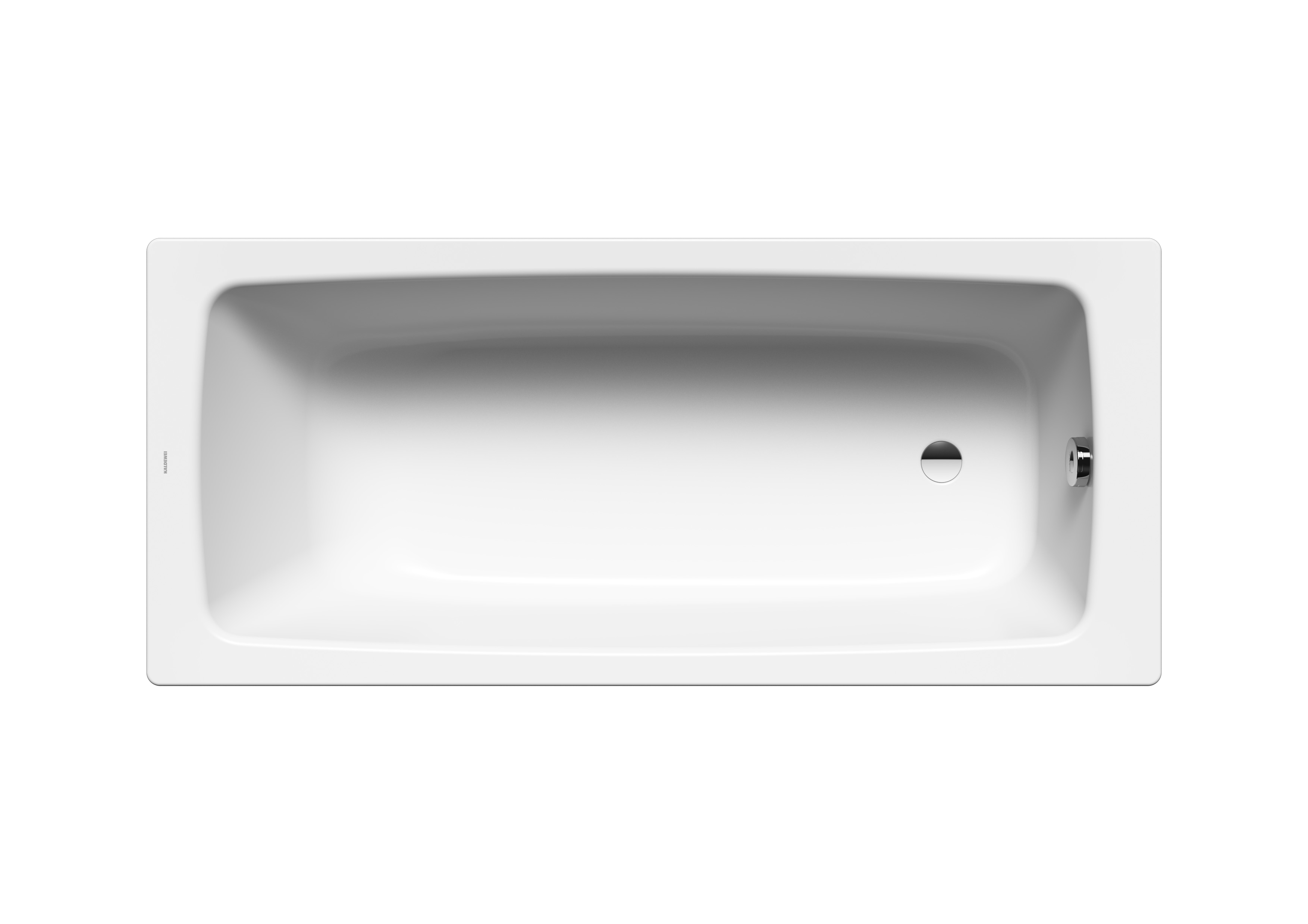 

Ванна стальная Kaldewei CAYONO 170х75х41 alpine white, без ножек, Белый