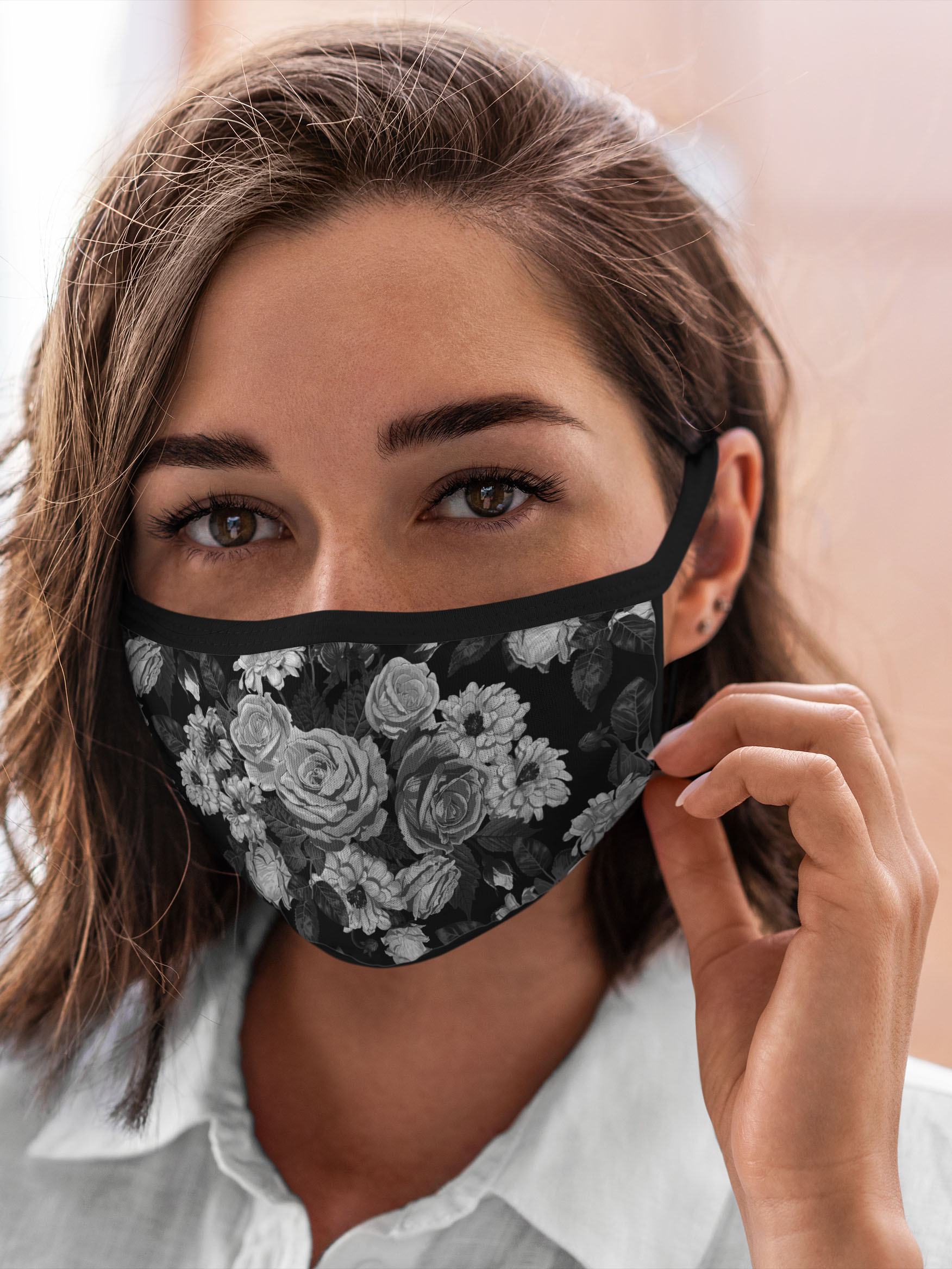 

Многоразовая маска унисекс Burnettie Цветы Розы, Разноцветный, Цветы Розы