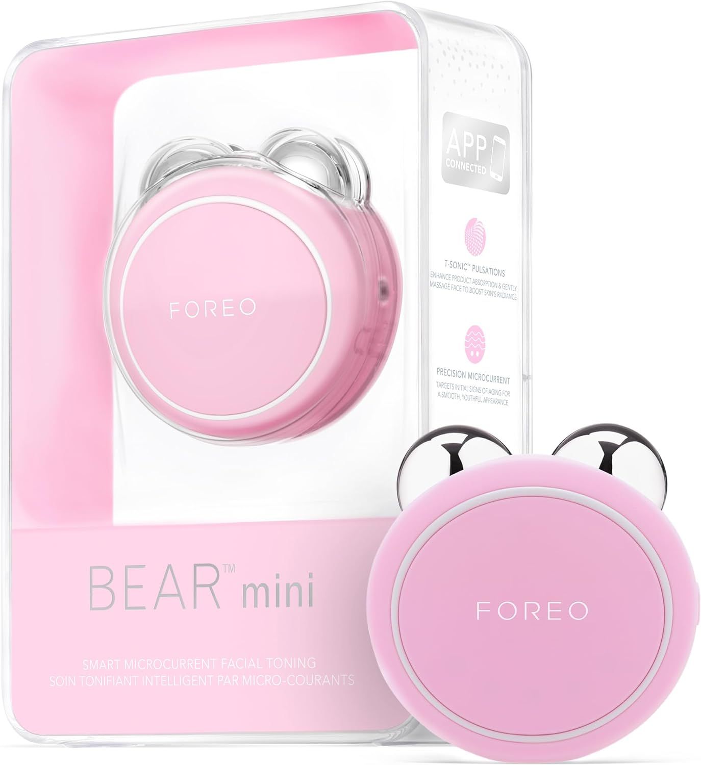 Микротоки для лица Foreo Bear mini Pearl Pink