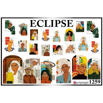 

Набор, Eclipse, Слайдер-дизайн №1259, 2 шт., Разноцветный