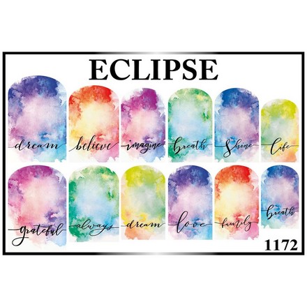 

Набор, Eclipse, Слайдер-дизайн №1172, 2 шт., Разноцветный