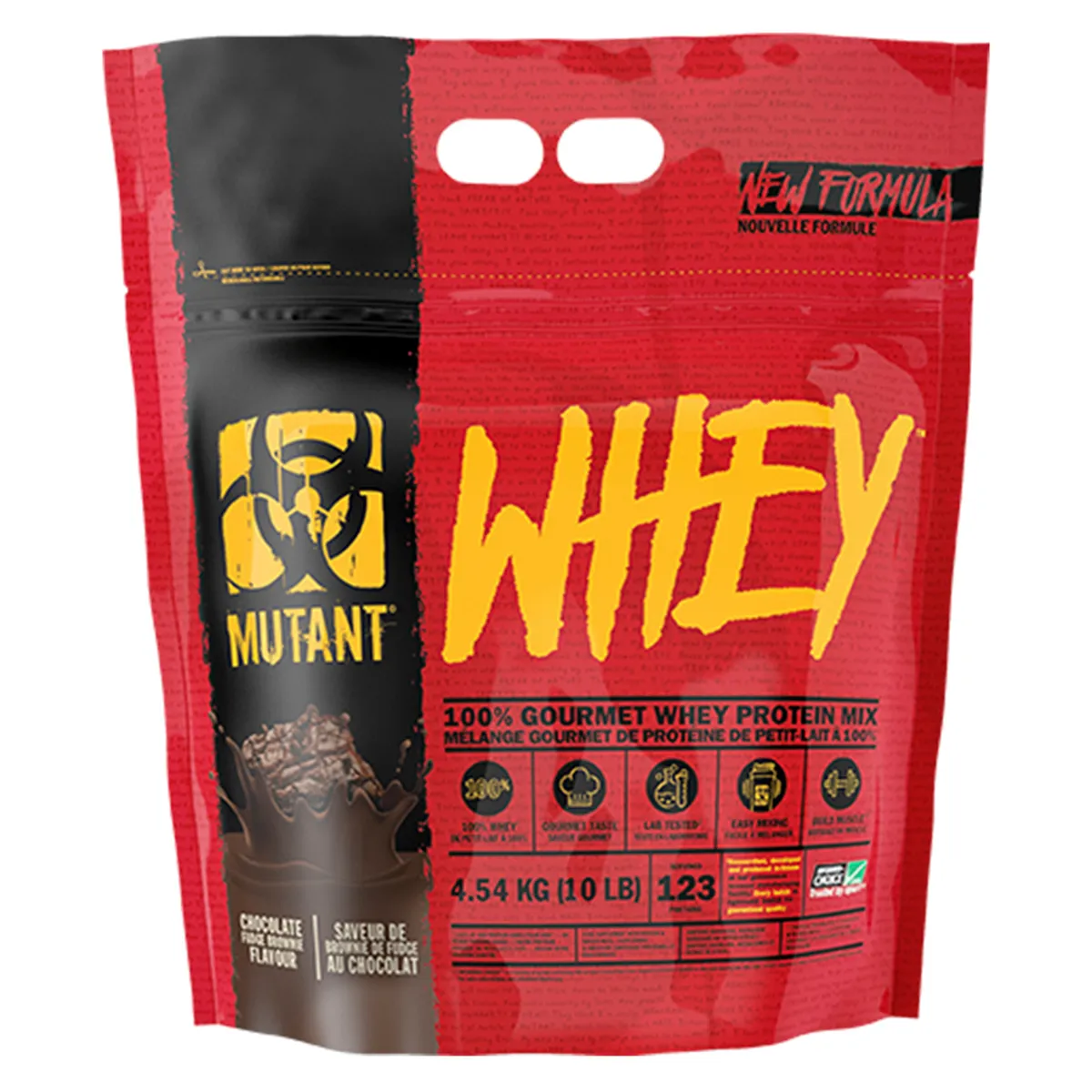 Протеин Mutant Whey, 4540 г, chocolate fudge brownie