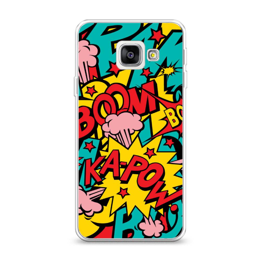 

Чехол Awog на Samsung Galaxy A3 2016 / Самсунг A3 2016 "Постер pop art", Голубой;желтый;красный, 20250-9