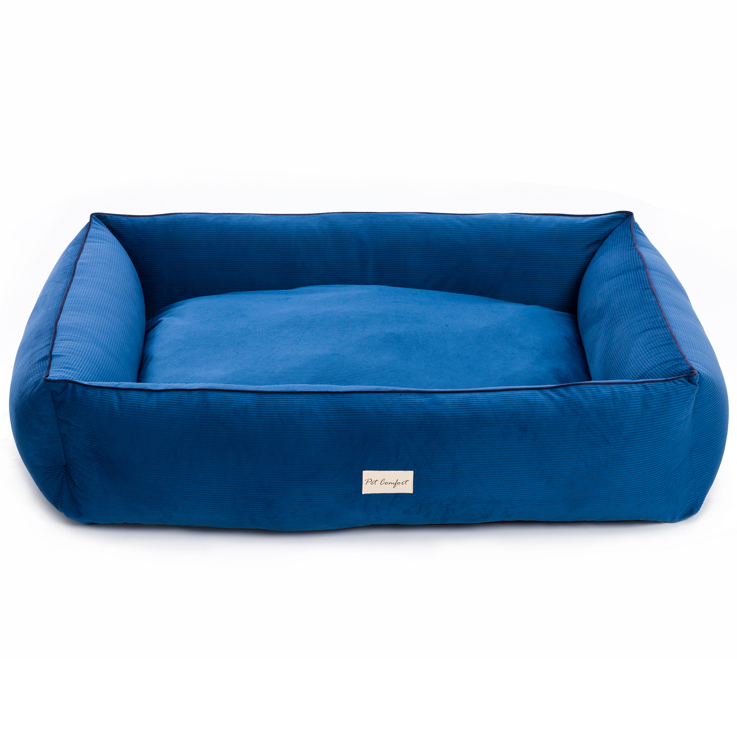 Лежанка Pet Comfort для собак крупных пород, Golf Vita 03, размер L 85х105 см, синий
