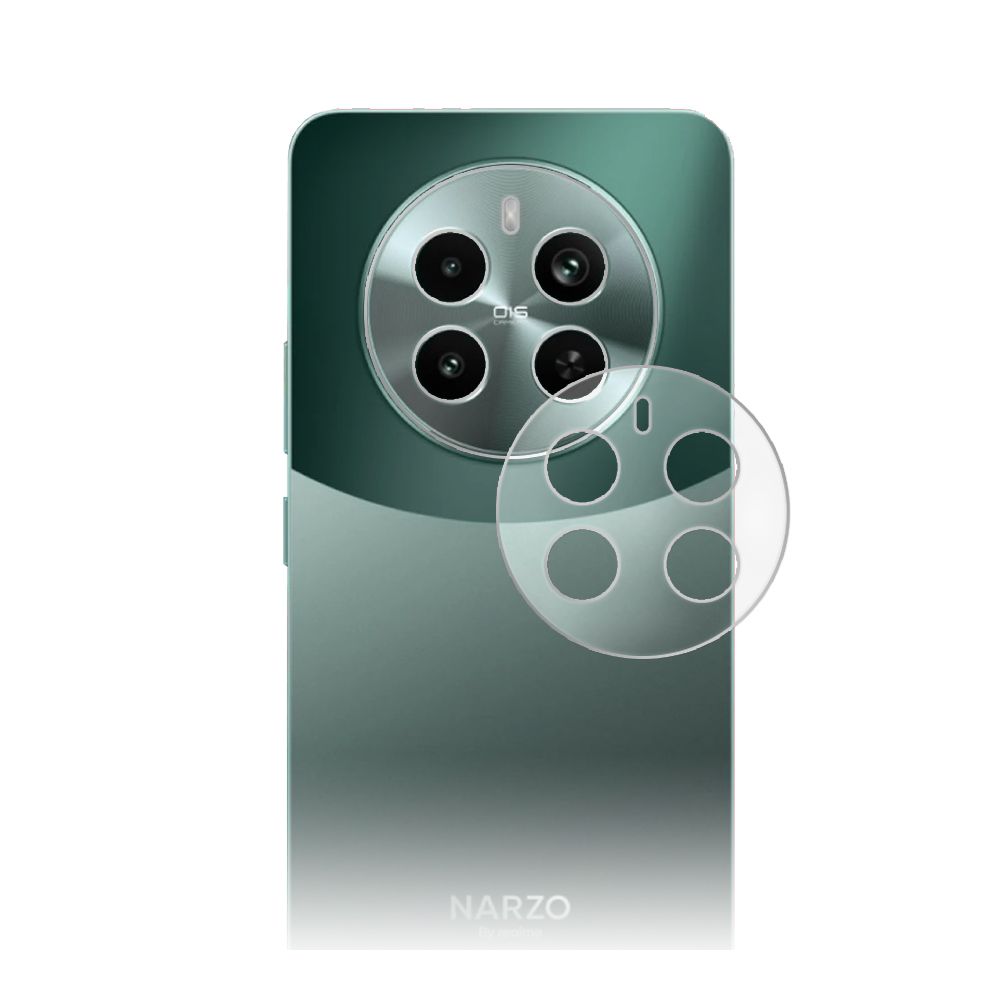 

Стекло защитное гибридное Krutoff для камеры Realme Narzo 70 Pro (2шт.)