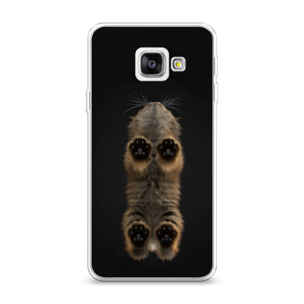 

Чехол Awog на Samsung Galaxy A3 2016 / Самсунг A3 2016 "Кошачьи лапки", Черный, 20250-1