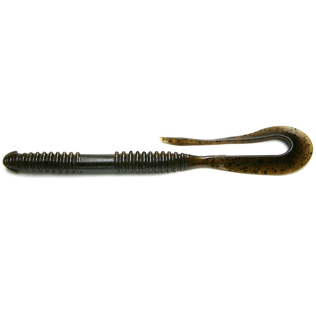 

Приманка силиконовая Keitech Mad Wag Long 8.0" #101S Green Pumpkin PP, Mad Wag Long 8.0"
