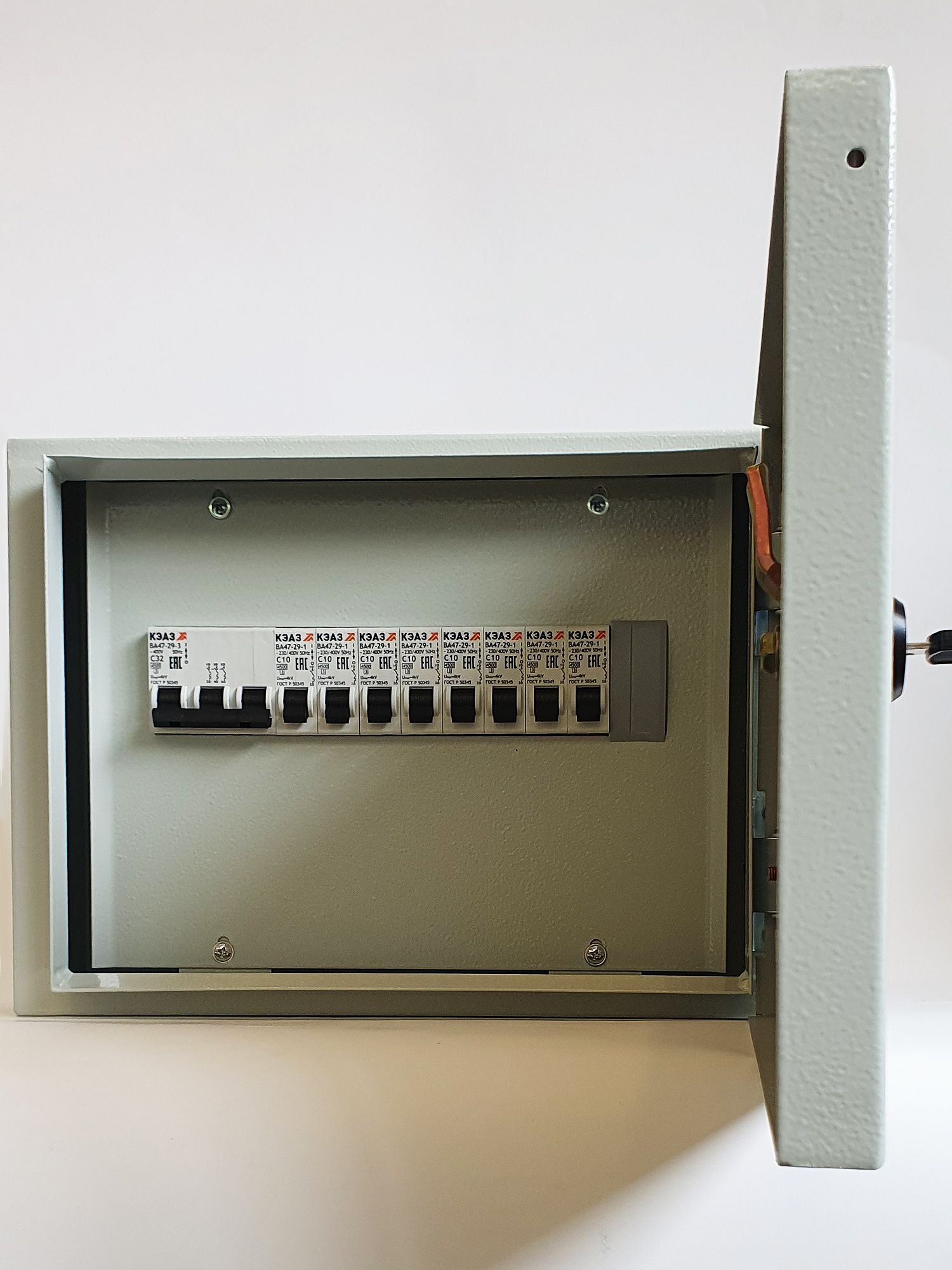 Электрический щиток КЭАЗ в сборе НКУ 40А-ЩРН-12-IP54 (м18)