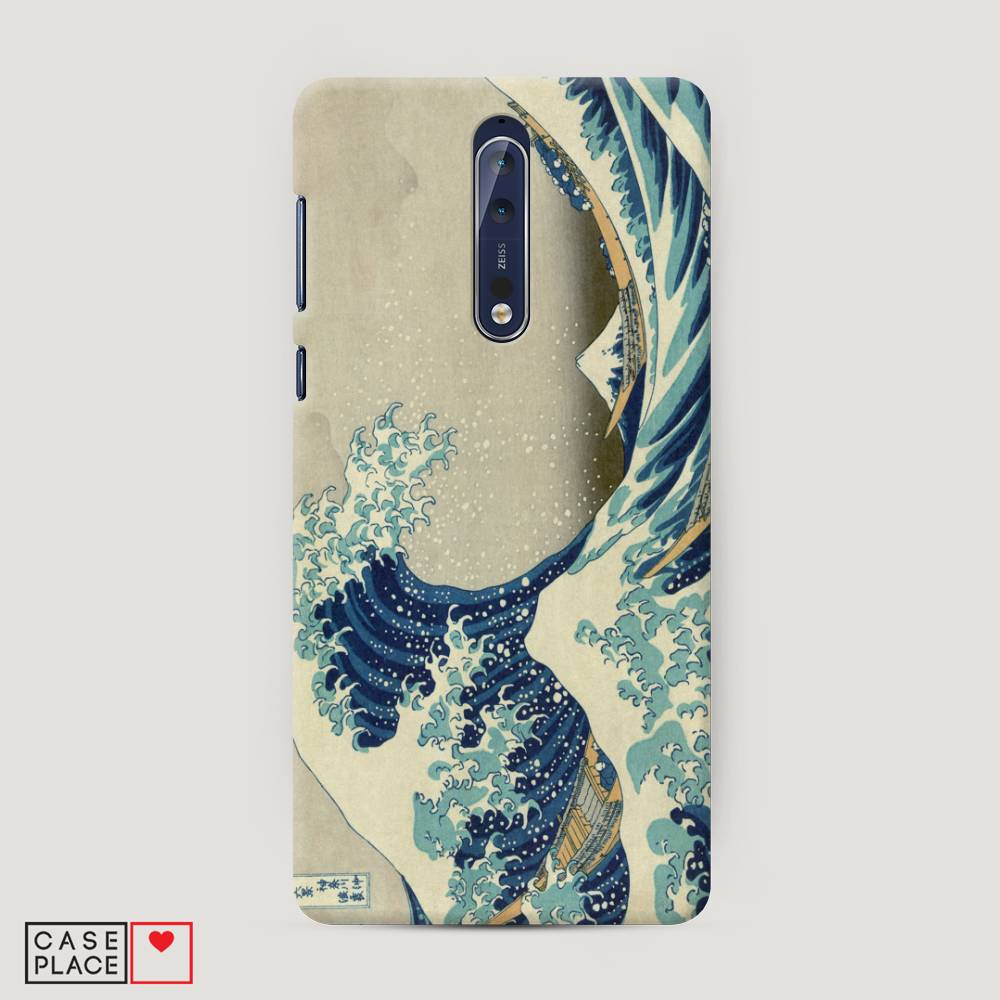 

Чехол Awog "Большая волна в Канагаве" для Nokia 8, 120620-7