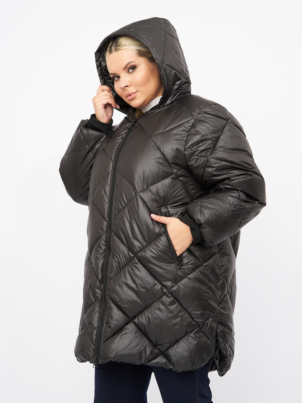 Куртка женская ARTESSA PL25333BLK01 черная 52-54 RU