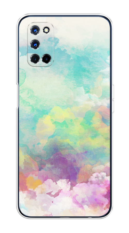 

Чехол на Oppo A52/A72 "Воздушное небо", Белый;голубой;розовый;желтый, 253150-1