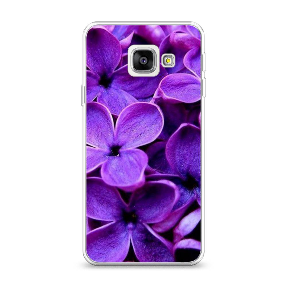 

Чехол Awog на Samsung Galaxy A3 2016 / Самсунг A3 2016 "Сирень крупная", 20250-8