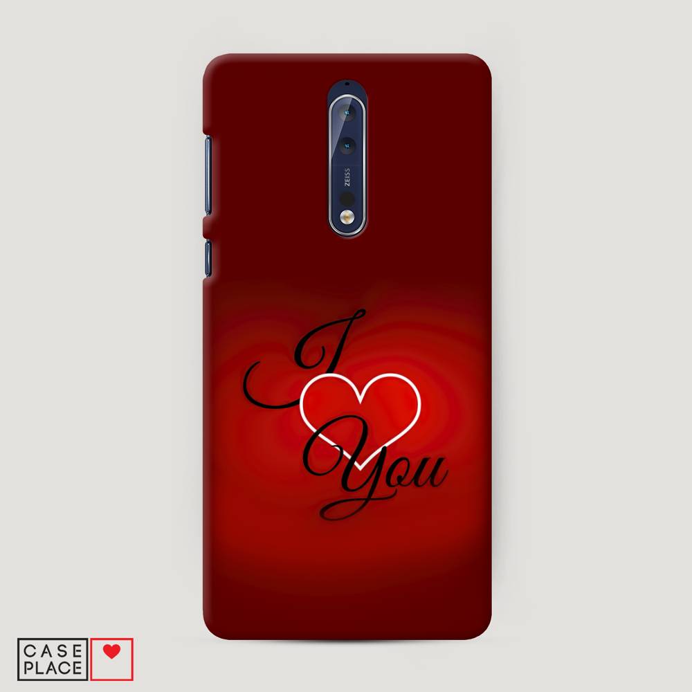 

Чехол Awog "I love you 3" для Nokia 8, 120620-5