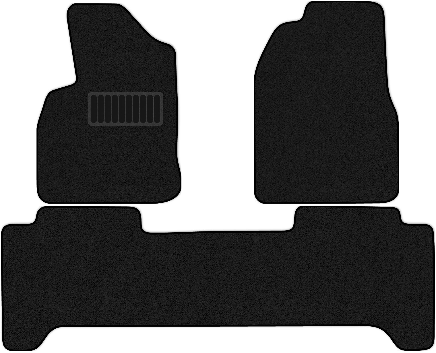 

Коврики текстильные Allmone Стандарт для Toyota Land Cruiser X 1996 - 2000, 4851-W3N-F