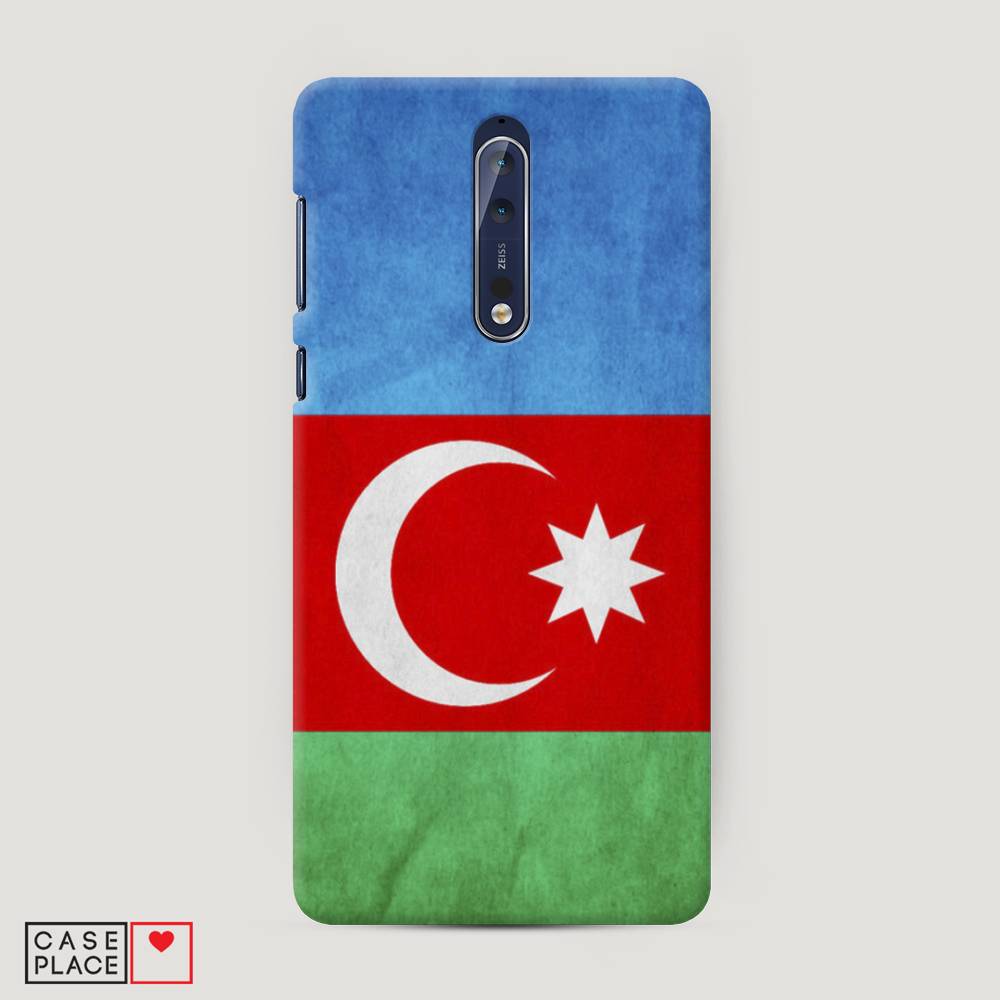 

Чехол Awog "Флаг Азербайджана" для Nokia 8, 120620-4