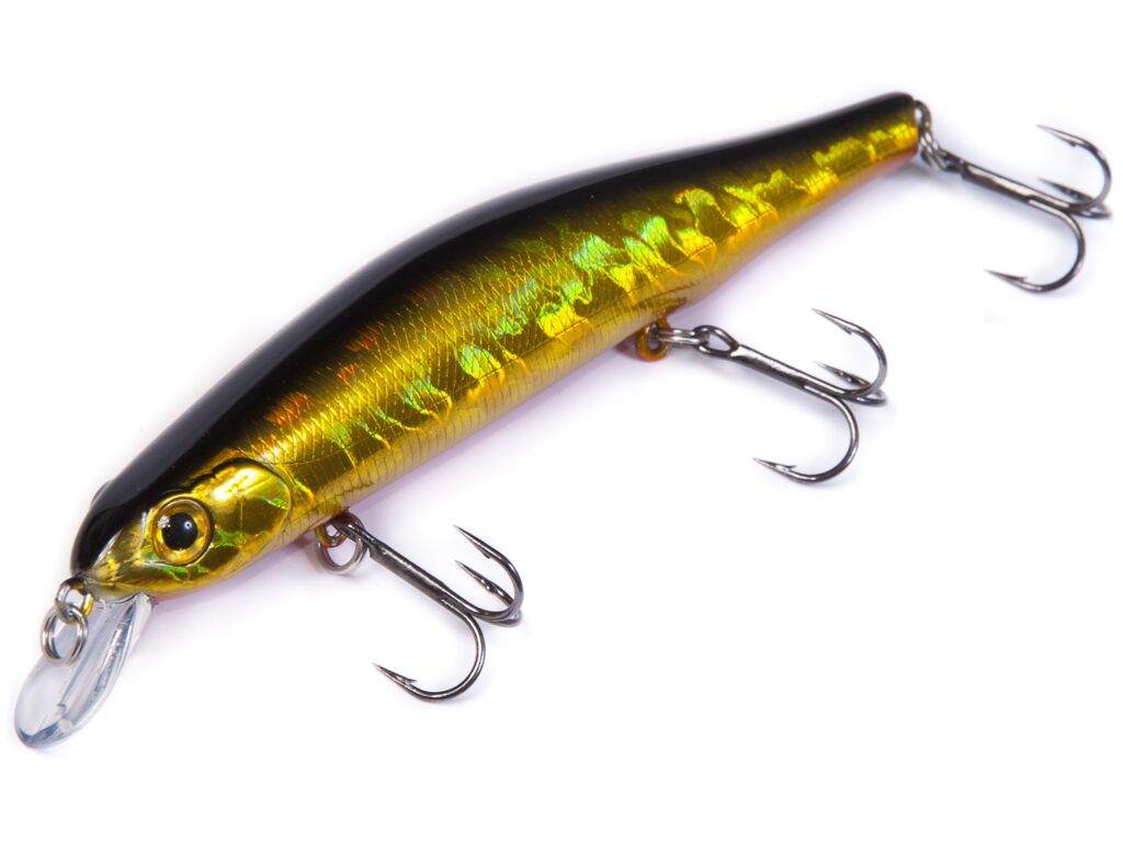 

Воблер суспендеры LJ Original FIT MINNOW SP 11.00/308, Черный;золотистый, Original Fit Minnow Sp