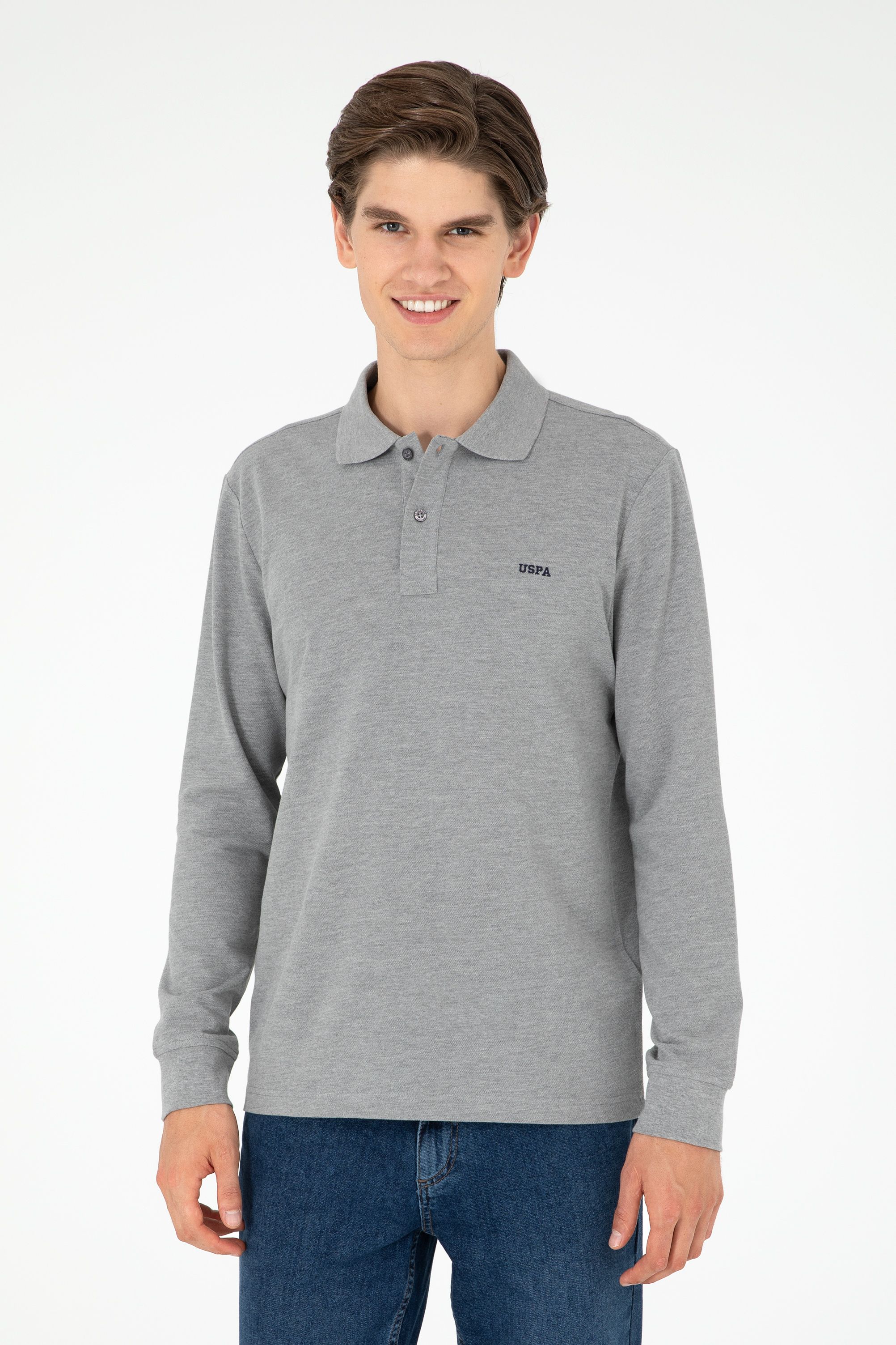 

Лонгслив мужской U.S. POLO Assn. G081SZ0820GTPSK024 серый L, G081SZ0820GTPSK024