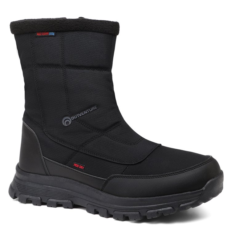 

Дутики мужские OUTVENTURE 122662 черные 47 EU, Черный, 122662