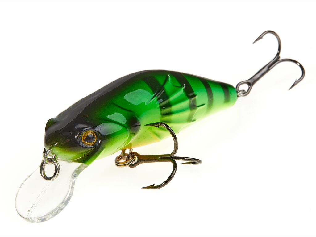 

Воблер тонущ. LJ Original BULLHEAD S 06.50/BH05, Зеленый, Original Bullhead S