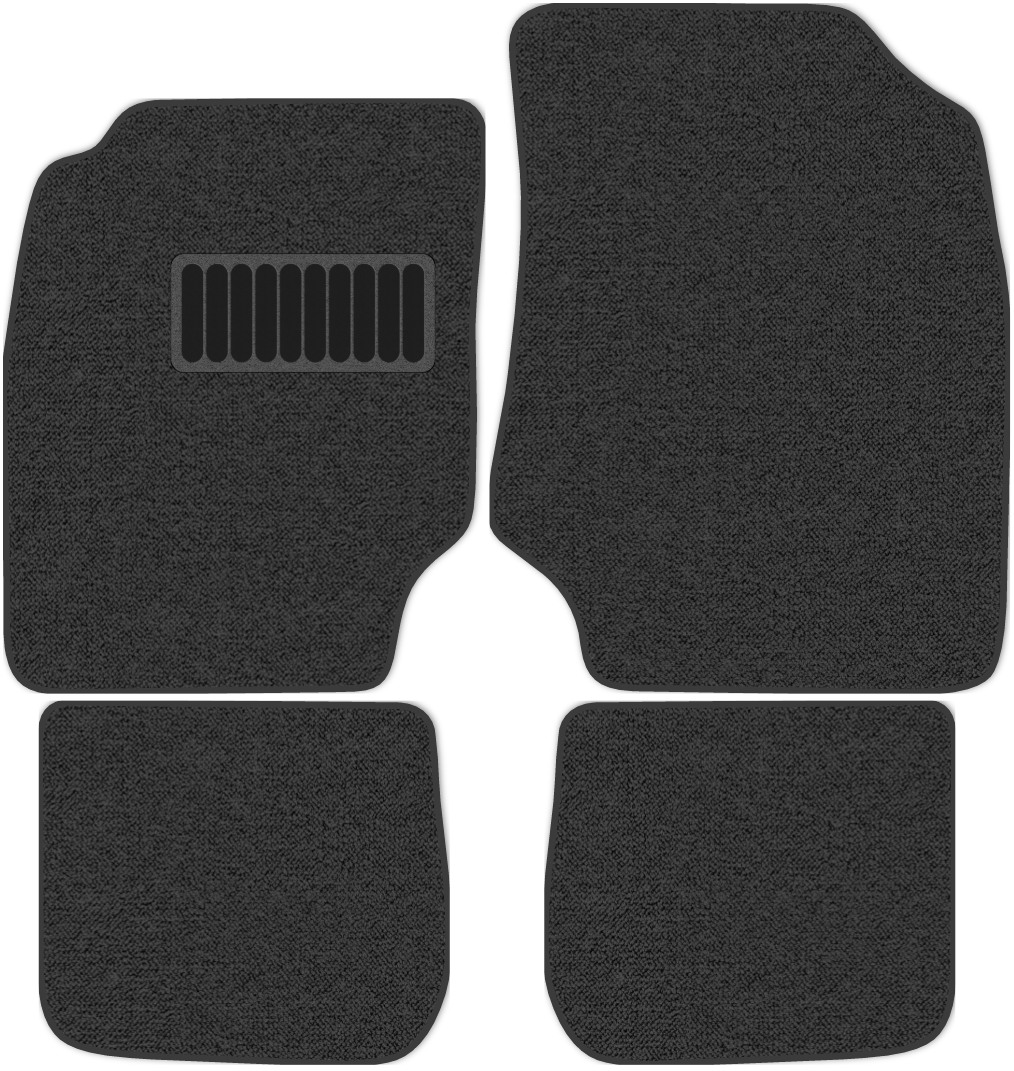 фото Коврики в салон комфорт для toyota rav4 1 1994 - 2000, 4 шт. темно-серый, текстиль allmone