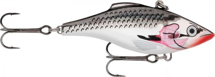 

Воблер тонущий Rattliin' Rapala RNR08-S (Переменное, 8 см 22 г), Серебристый, Rattliin' Rapala