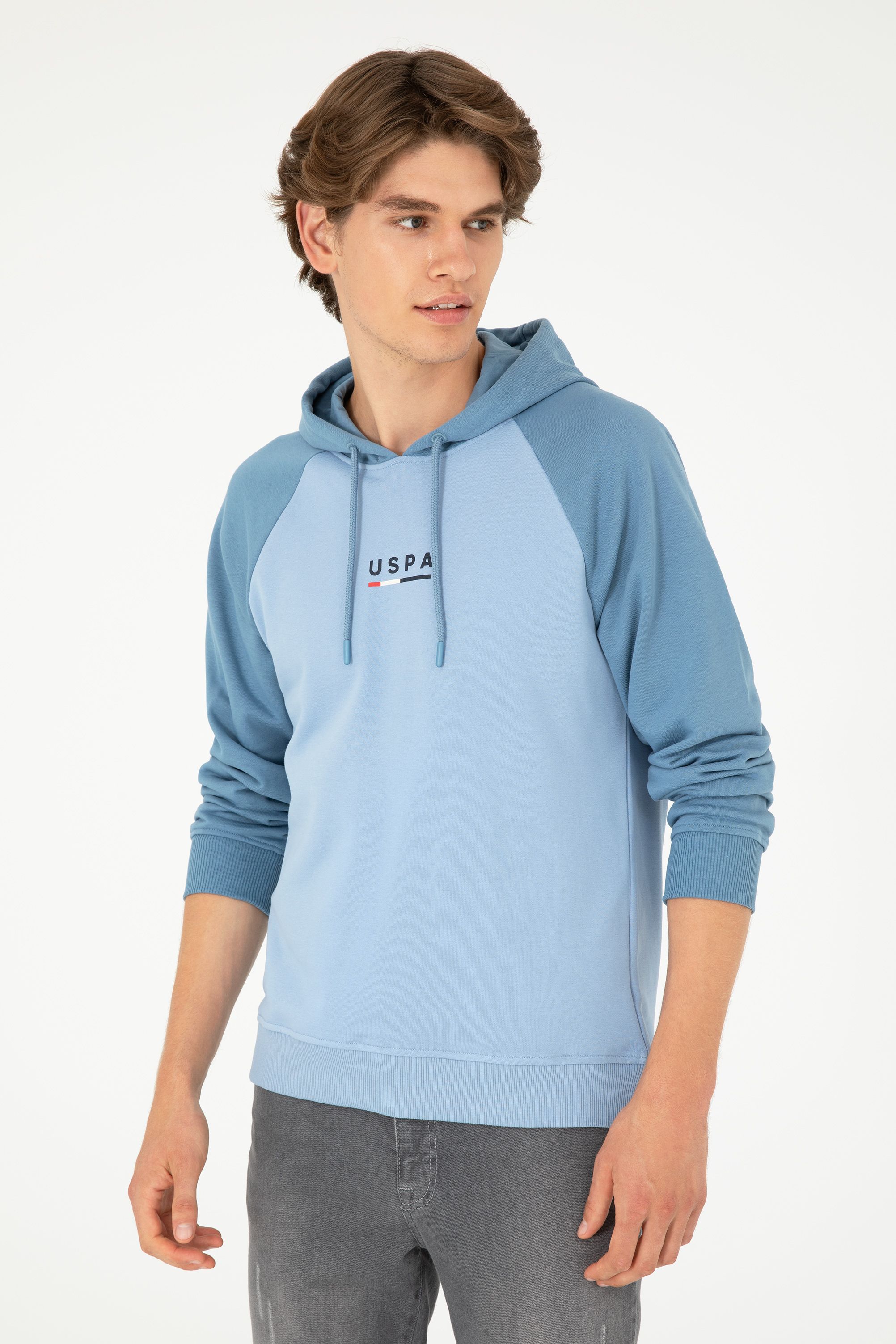

Худи мужское U.S. POLO Assn. G081SZ0820CIREM голубое M, Голубой, G081SZ0820CIREM