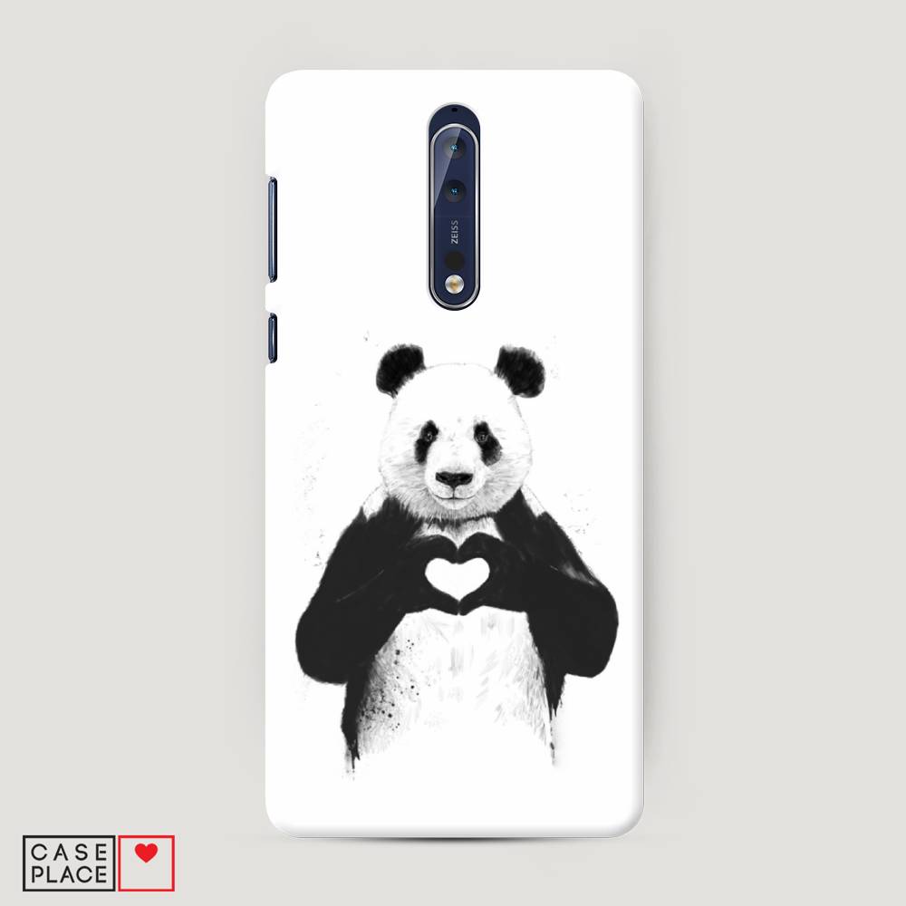 

Чехол Awog "Панда love" для Nokia 8, 120620-7