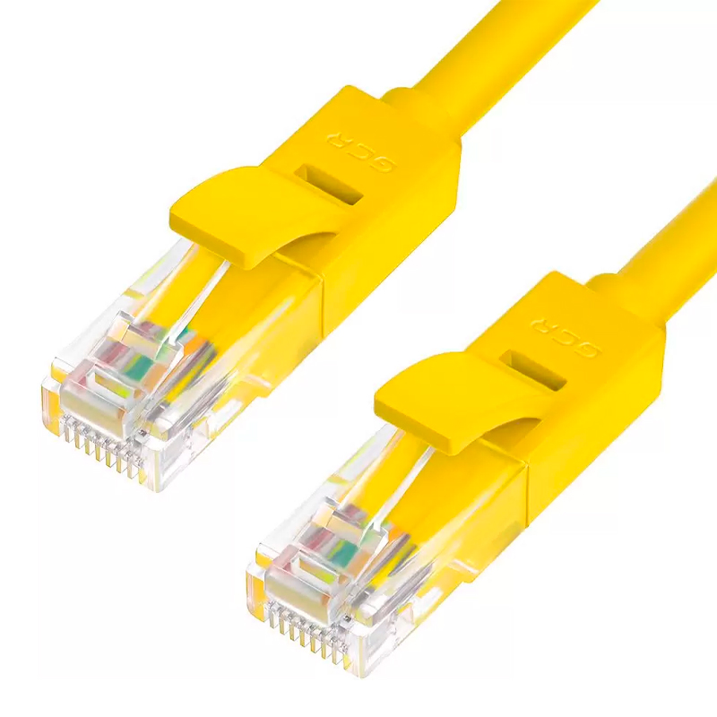 

Кабель Greenconnect RJ45 - RJ45 вилка-вилка 4м (GCR-53099) желтый, GCR-LNC02 4.0m