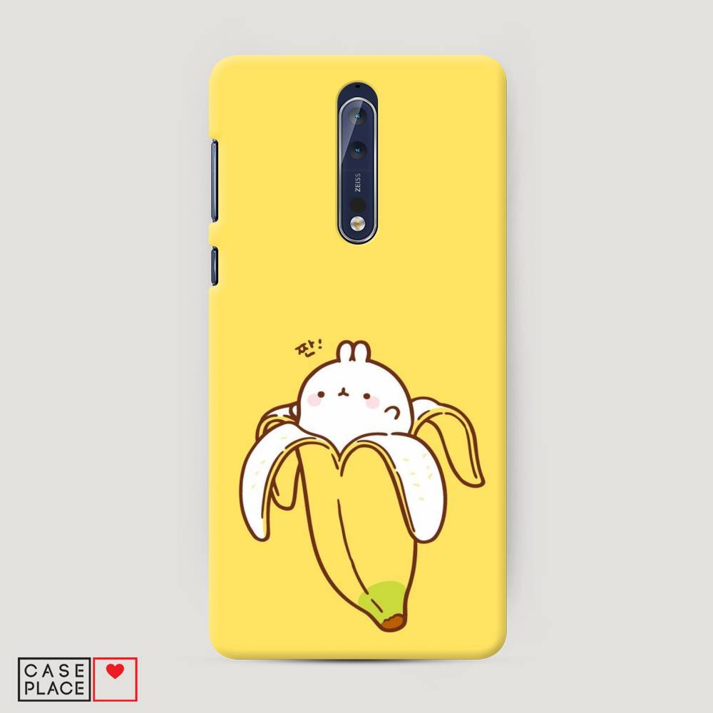 

Чехол Awog "Зайчик-бананчик" для Nokia 8, 120620-1