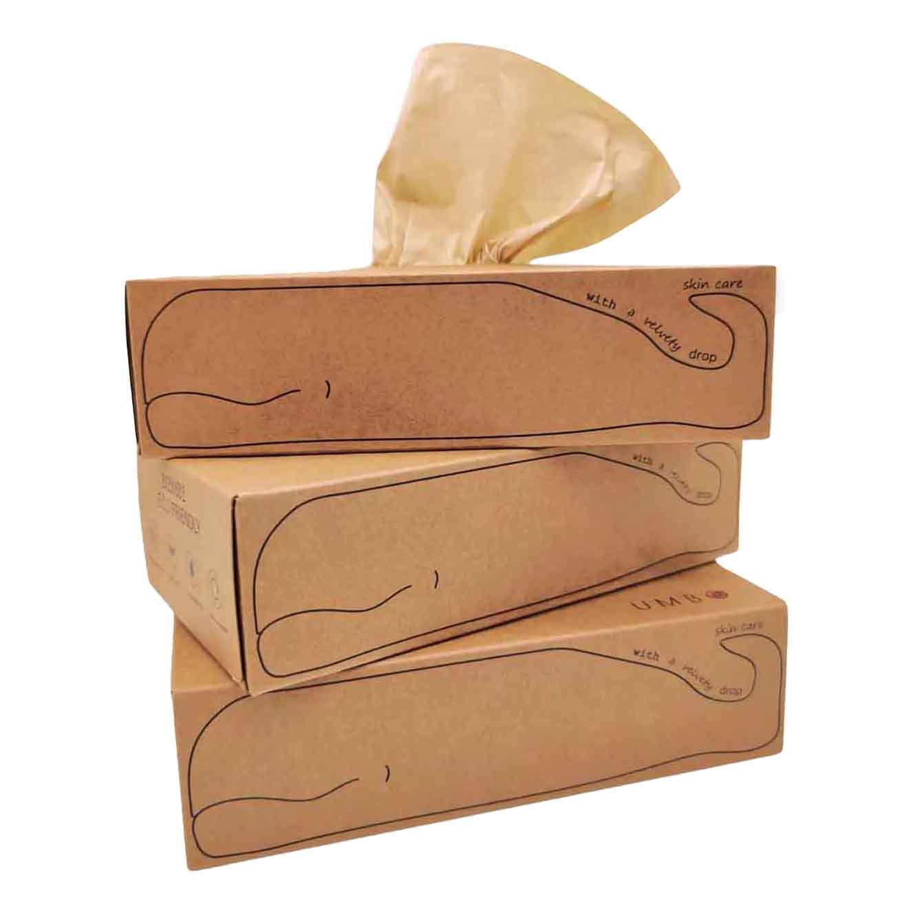 

Салфетки бумажные детские Umbo Кит гипоаллергенные 3 слоя 18 х 19 см 3 х 100 шт, Коричневый