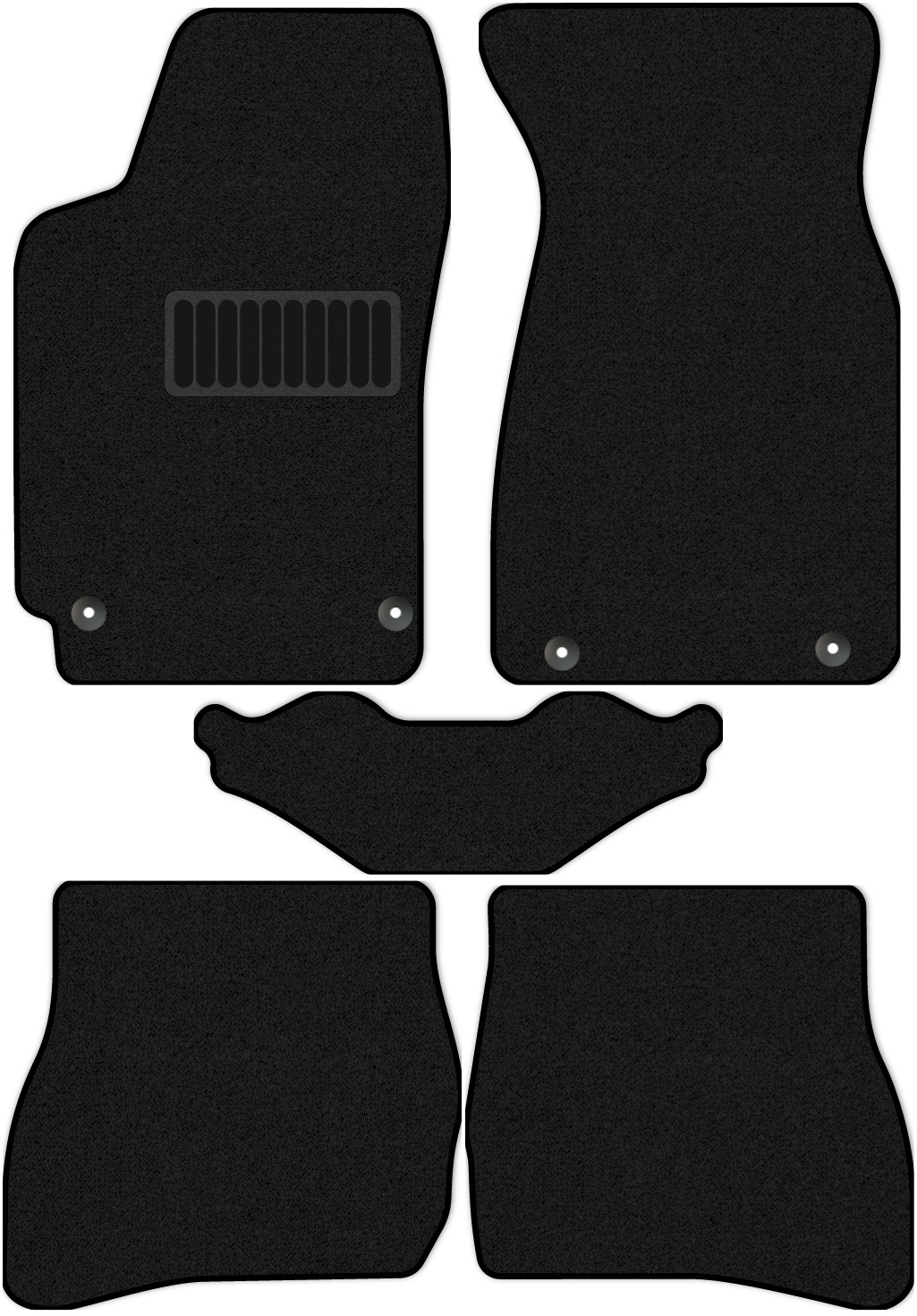 фото Коврики текстильные allmone стандарт для volkswagen passat v 1996 - 2005
