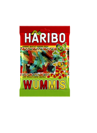 фото Мармелад жевательный haribo wummis червячки 140 г