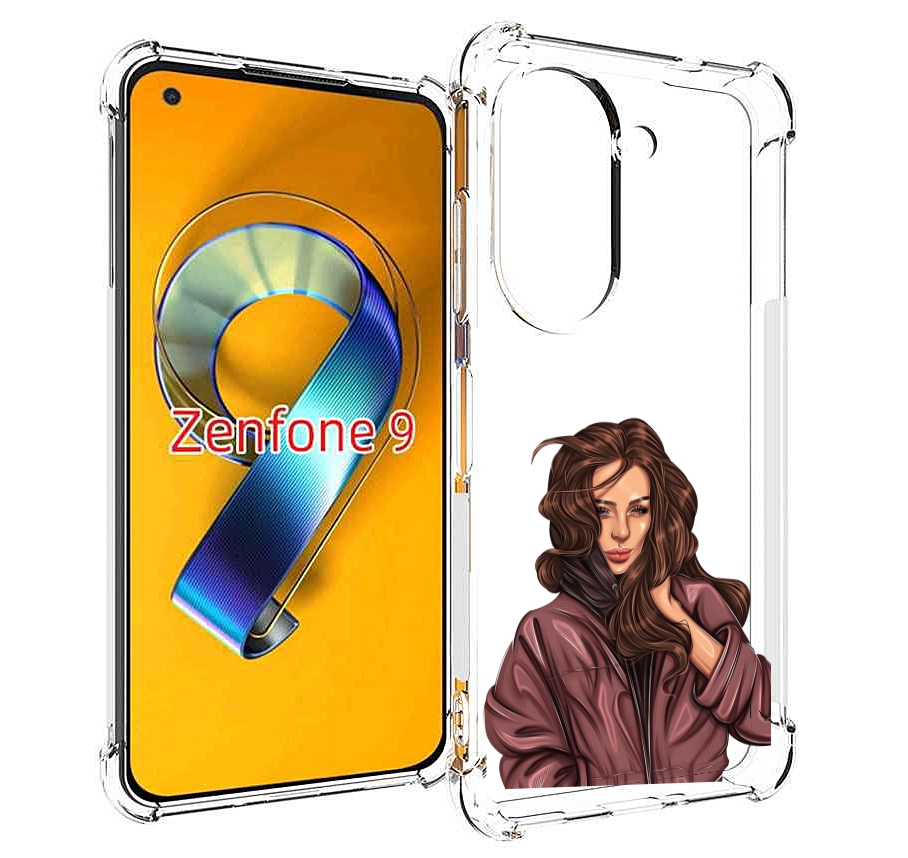 

Чехол MyPads Арт рисунок девушки для Asus Zenfone 9 (AI2202), Прозрачный, Tocco