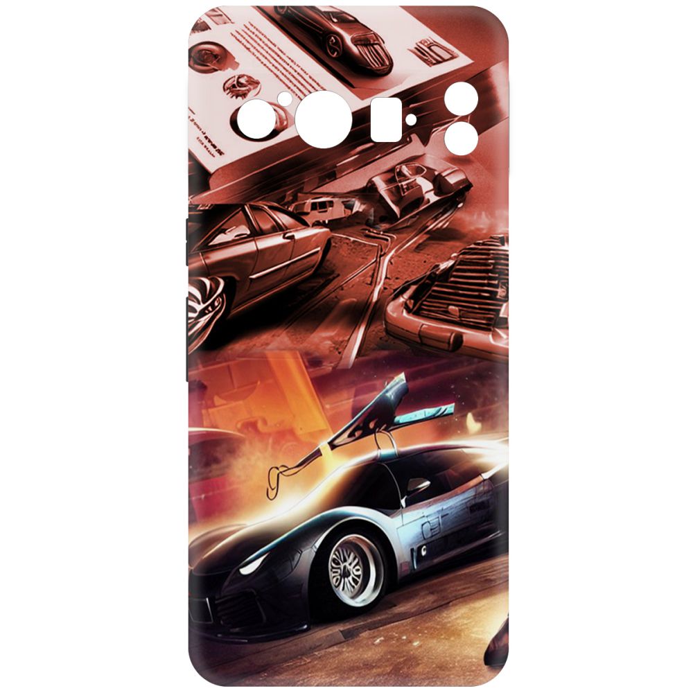 

Чехол-накладка Krutoff Soft Case Автодинамика для Google Pixel 8 Pro черный