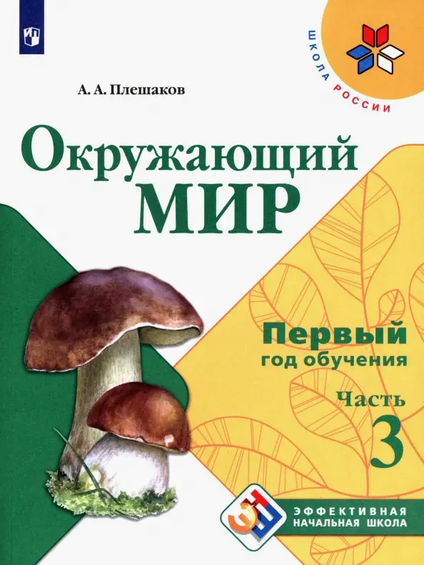 

Окружающий мир. Первый год обучения. В трёх частях. Часть 3.
