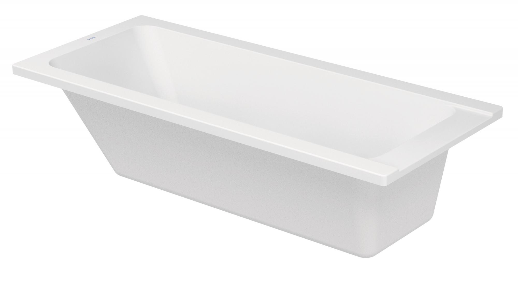 

Ванна акриловая Duravit D-Code 1600x700x400 белая, Белый