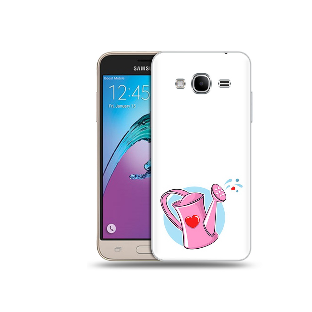 Чехол MyPads Tocco для Samsung Galaxy J3 (2016) Лейка любви 14 февраля (PT29089.580.103)