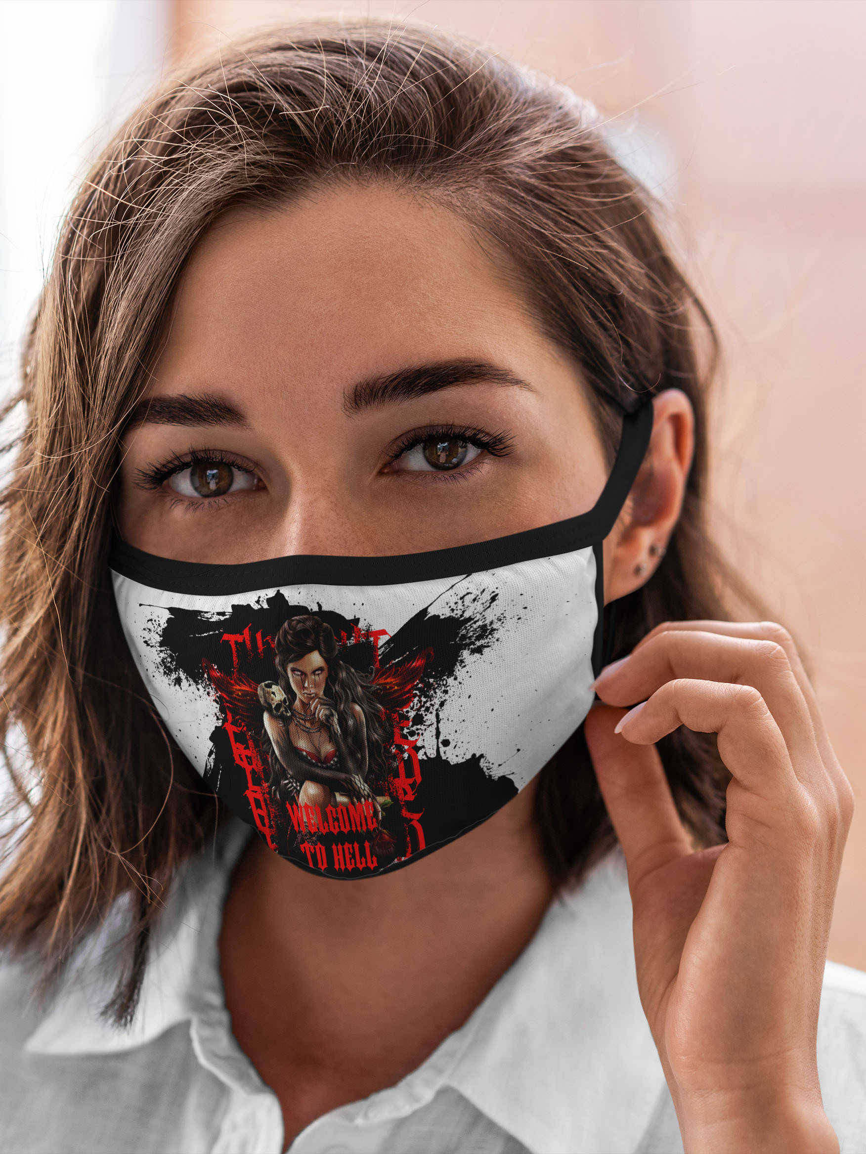 

Многоразовая маска Burnettie Мифические Существа Welcome To Hell Чертовка Приветствует, Разноцветный, Мифические Существа Welcome To Hell Чертовка Приветствует