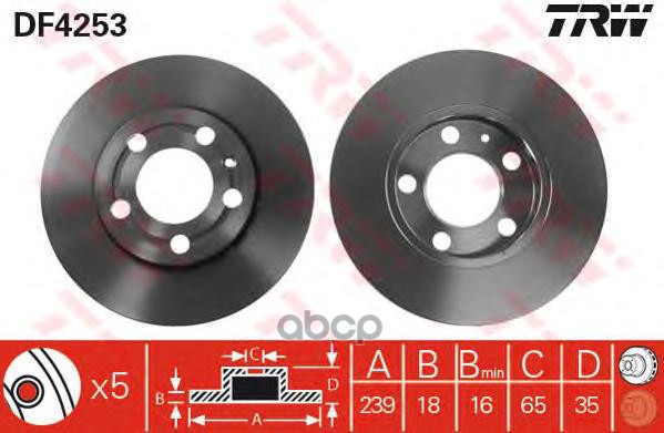 

Диски Trw Df4253