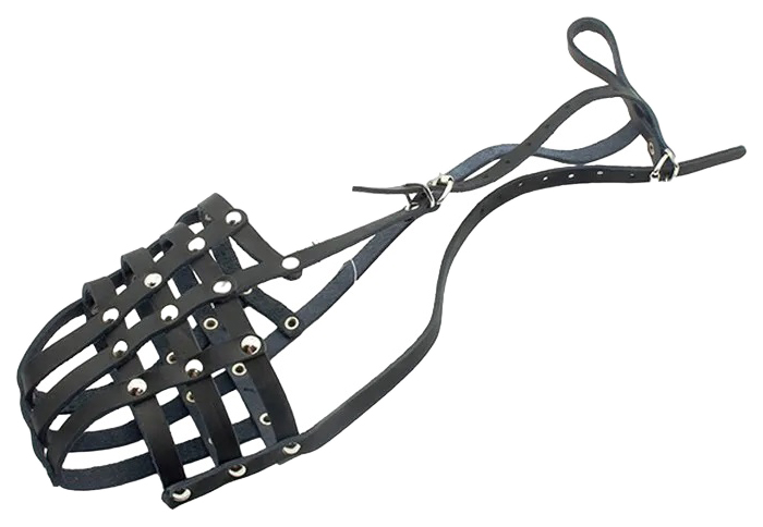 Намордник Дягилев No. 32, черный, сетчатый