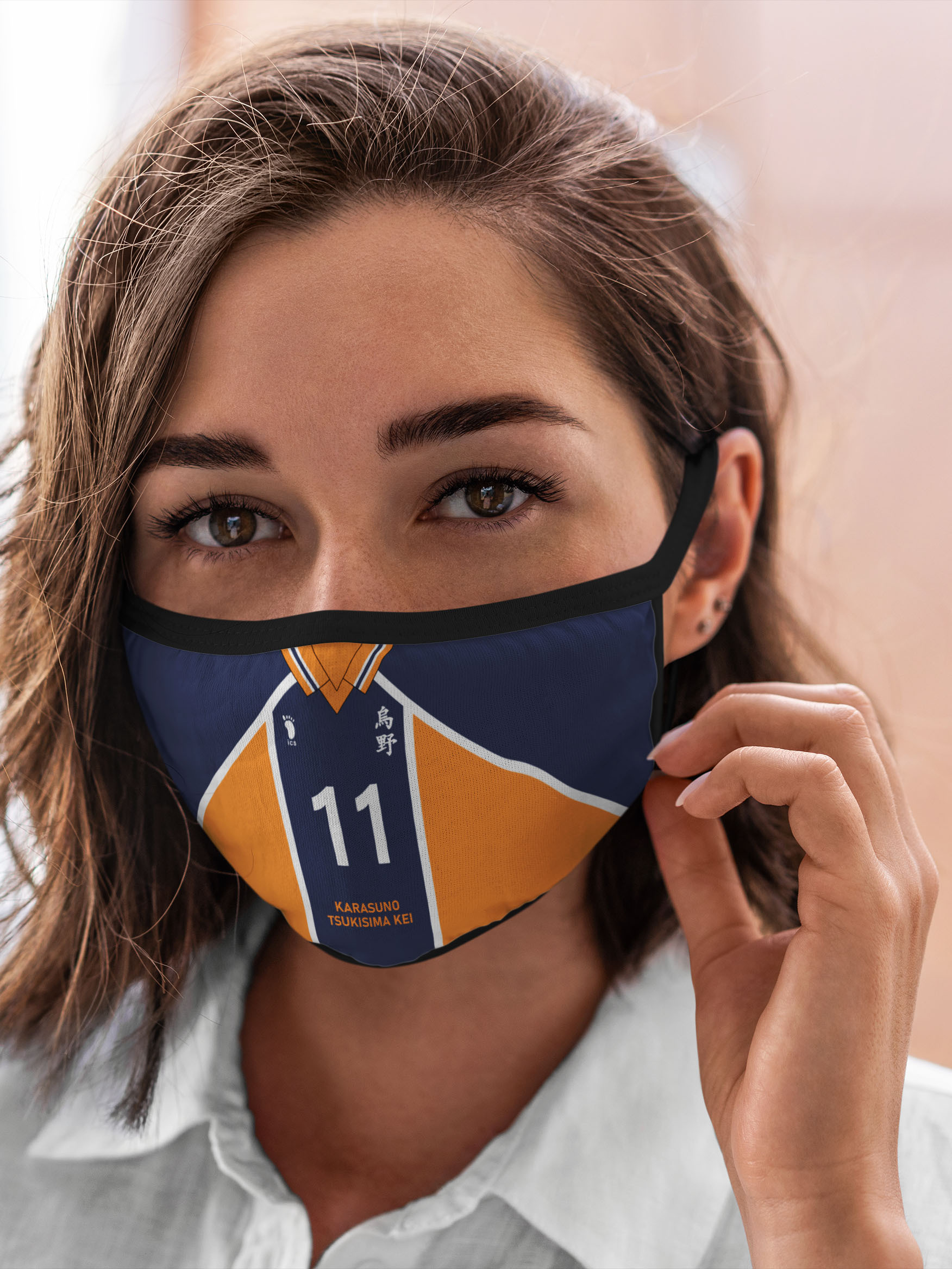 

Многоразовая маска унисекс Burnettie Волейбол Karasuno 11 Форма Карасуно, Разноцветный, Волейбол Karasuno 11 Форма Карасуно