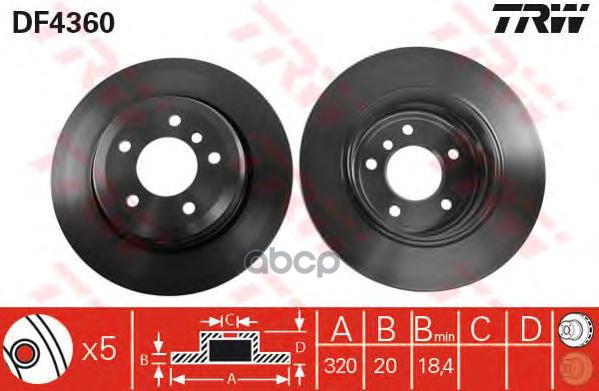 

Диски Trw Df4360