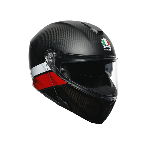 

Шлем AGV SPORTMODULAR MULTI Layer Carbon/Red/White XS