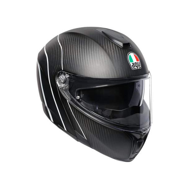 

Шлем AGV SPORTMODULAR MULTI Refractive Carbon/Silver S