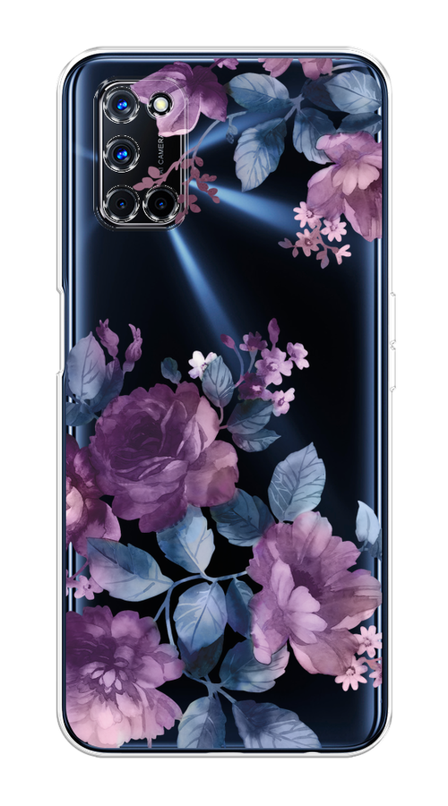 

Чехол на Oppo A52/A72 "Purple Blossoms", Синий;фиолетовый, 253150-1