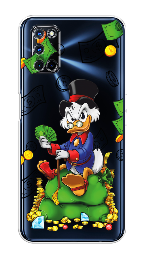 

Чехол на Oppo A52/A72 "Scrooge Richness", Черный;синий;зеленый, 253150-1