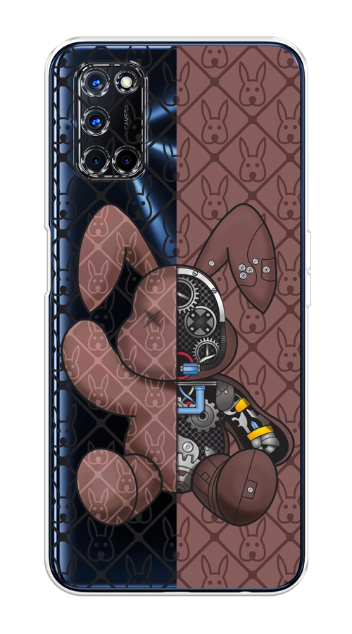

Чехол на Oppo A52/A72 "Киборг-заяц шоколадный", Коричневый;черный;прозрачный, 253150-1