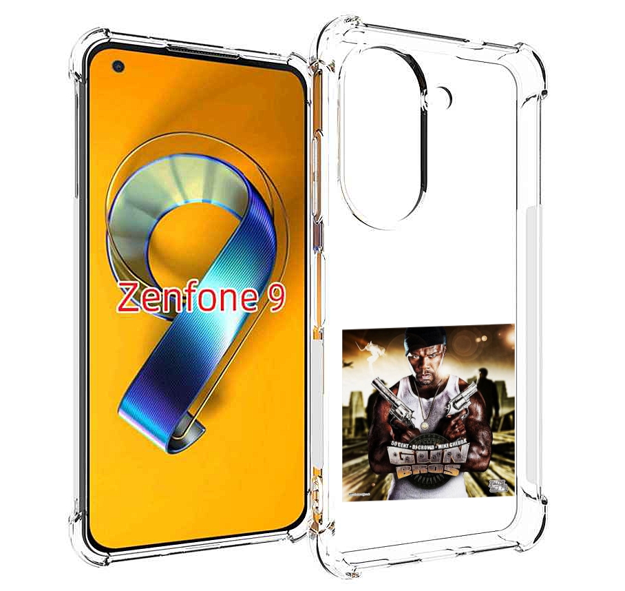 

Чехол MyPads 50 Cent - Gun Bros для Asus Zenfone 9 (AI2202), Прозрачный, Tocco